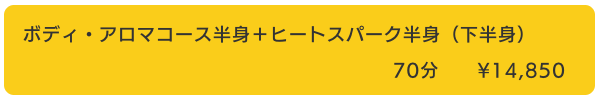 salondeG&G_ボディアロマ半身・ヒートスパーク下半身